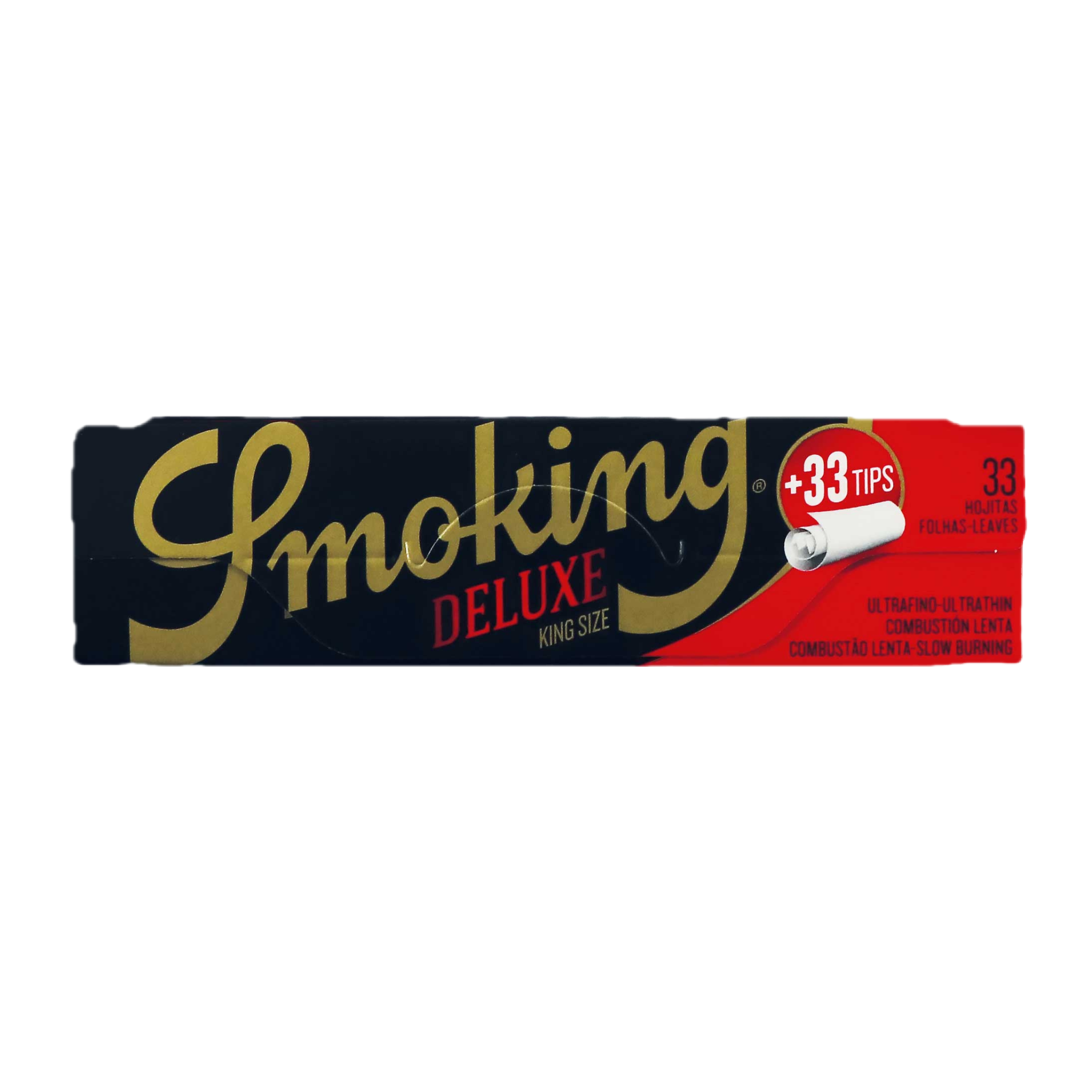 Smoking Deluxe – King Size + Tips (33 blad)