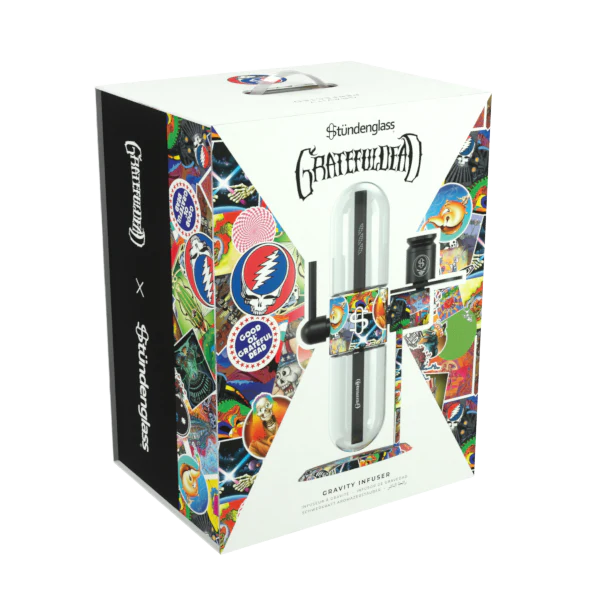 Grateful Dead X Stündenglass Gravity Infuser – Legacy Patchwork Edition 🎶💨